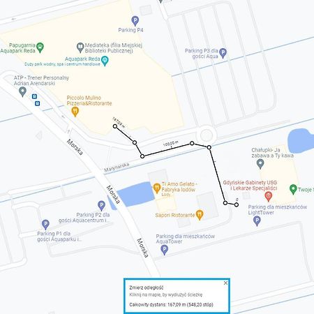 Apartament Marynarska Aquapark เรดา ภายนอก รูปภาพ
